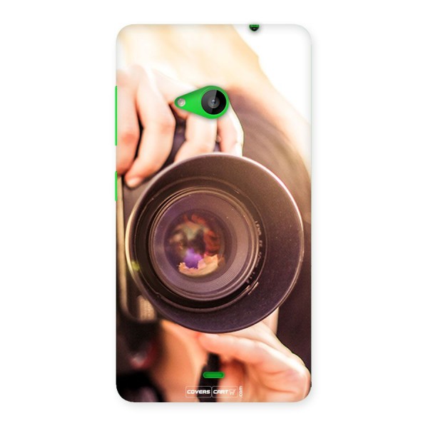 Camera Lovers Back Case for Lumia 535