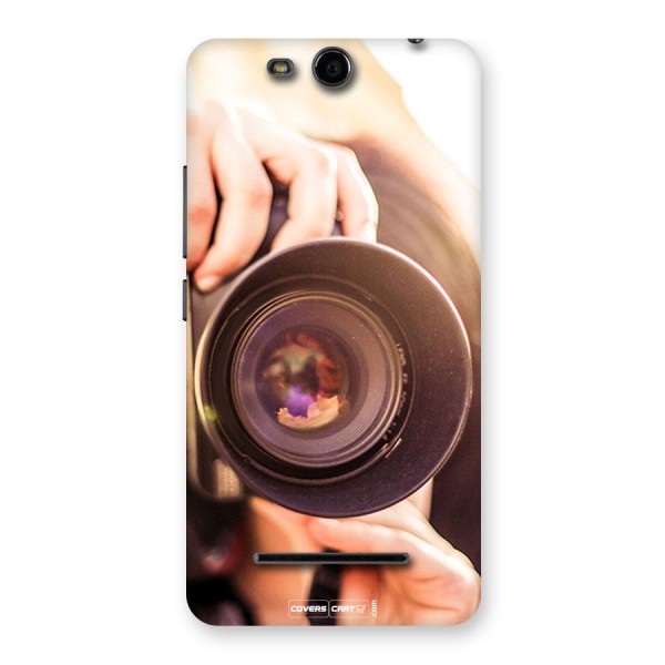 Camera Lovers Back Case for Micromax Canvas Juice 3 Q392