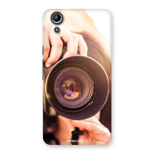 Camera Lovers Back Case for Micromax Canvas Selfie Lens Q345