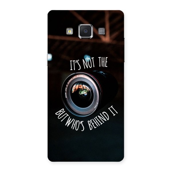 Camera Quote Back Case for Samsung Galaxy A5