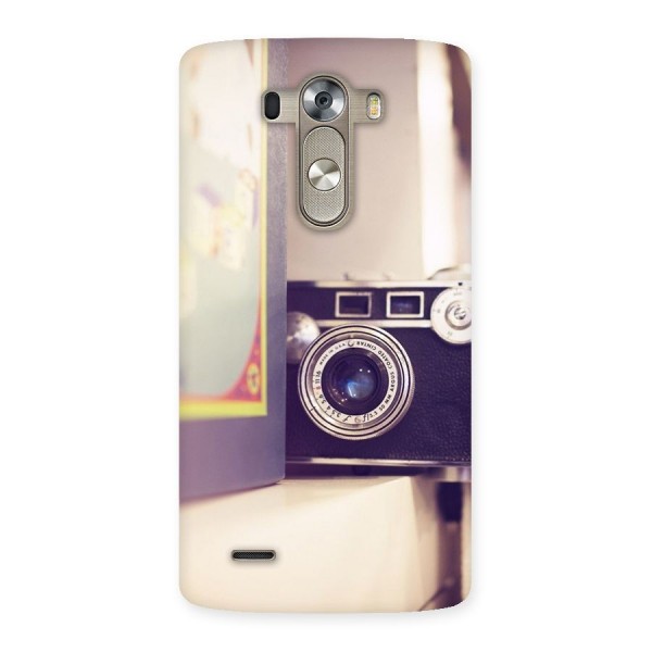 Camera Vintage Pastel Back Case for LG G3