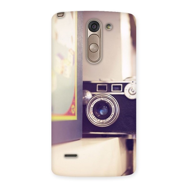Camera Vintage Pastel Back Case for LG G3 Stylus