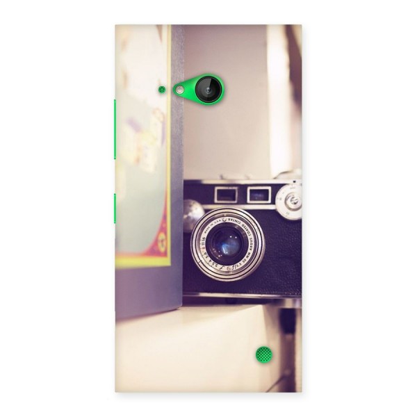 Camera Vintage Pastel Back Case for Lumia 730