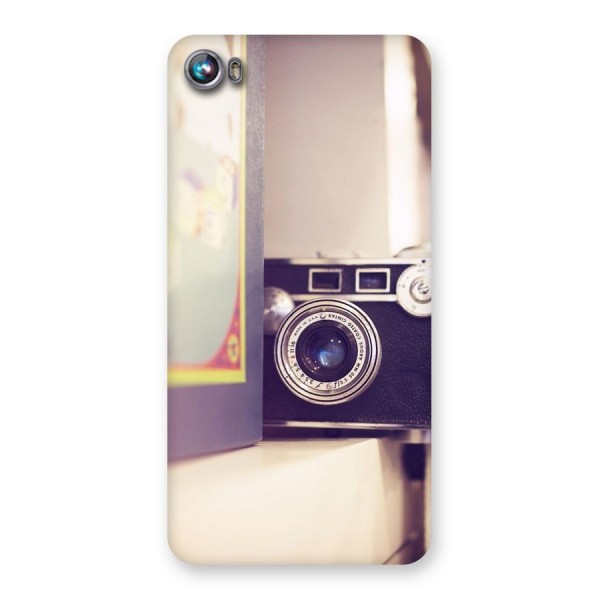 Camera Vintage Pastel Back Case for Micromax Canvas Fire 4 A107