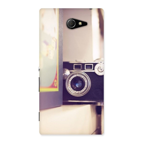 Camera Vintage Pastel Back Case for Sony Xperia M2