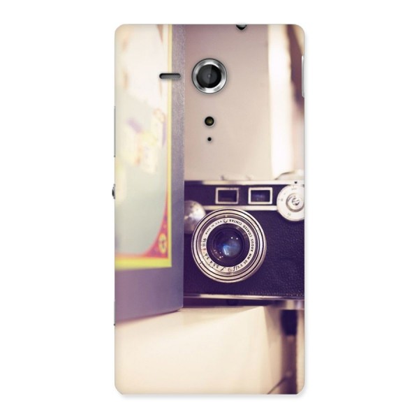 Camera Vintage Pastel Back Case for Sony Xperia SP