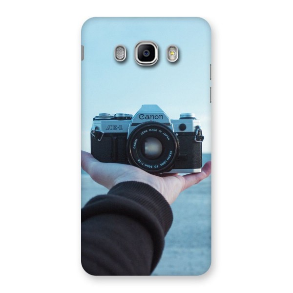 Camera in Hand Back Case for Samsung Galaxy J5 2016