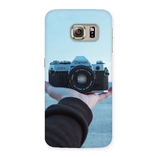 Camera in Hand Back Case for Samsung Galaxy S6 Edge