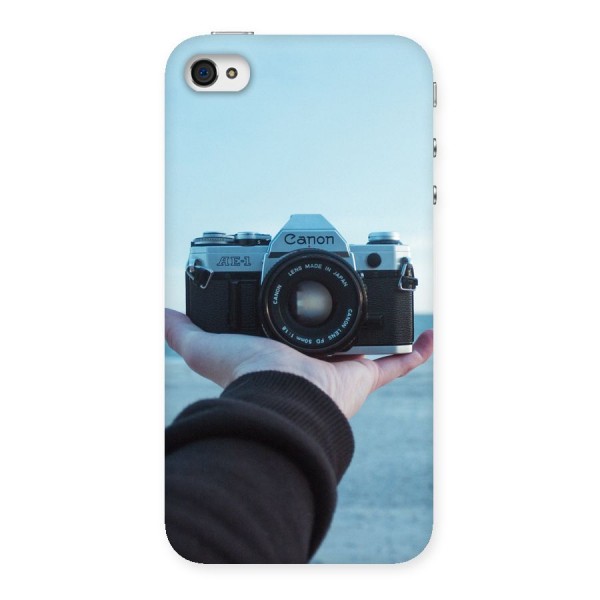 Camera in Hand Back Case for iPhone 4 4s