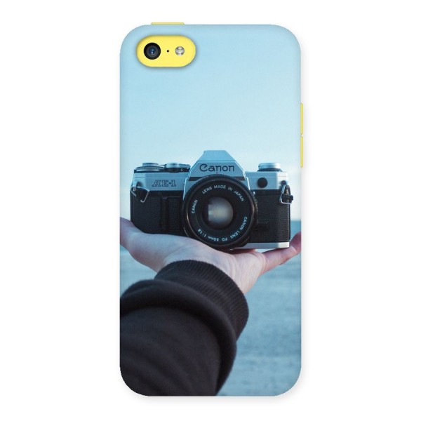 Camera in Hand Back Case for iPhone 5C