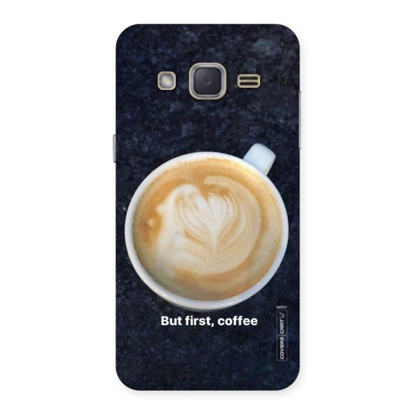 Cappuccino Coffee Back Case for Galaxy J2