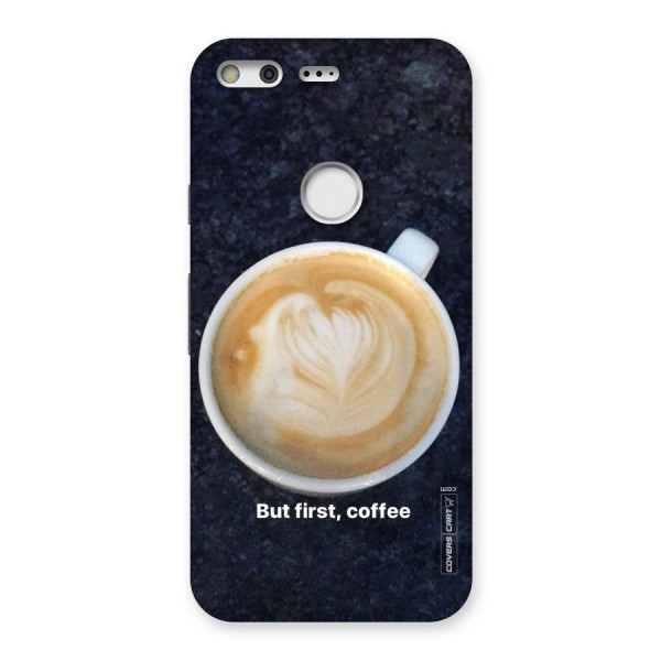 Cappuccino Coffee Back Case for Google Pixel