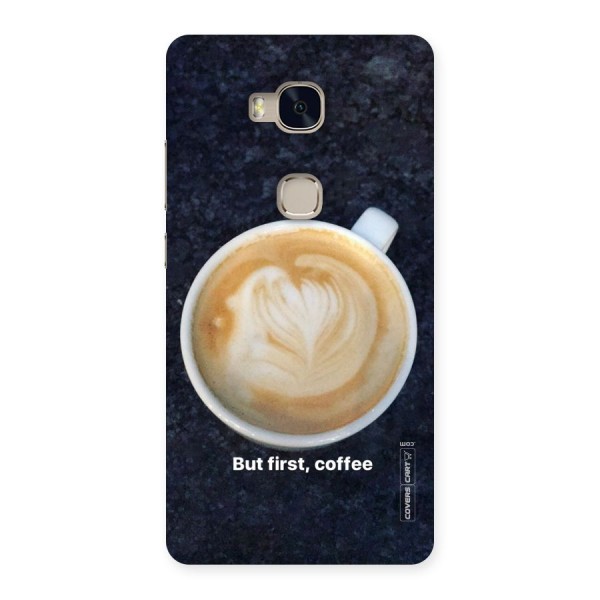 Cappuccino Coffee Back Case for Huawei Honor 5X