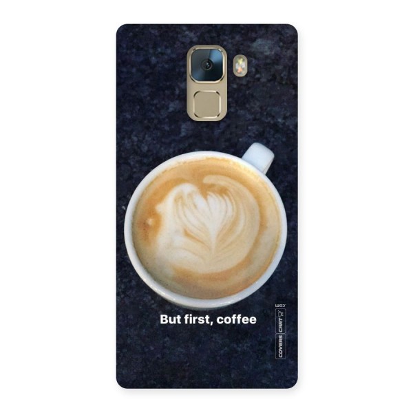 Cappuccino Coffee Back Case for Huawei Honor 7