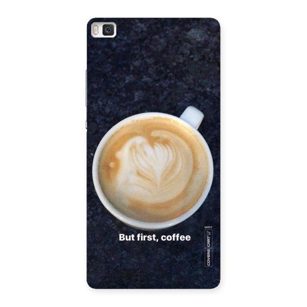 Cappuccino Coffee Back Case for Huawei P8
