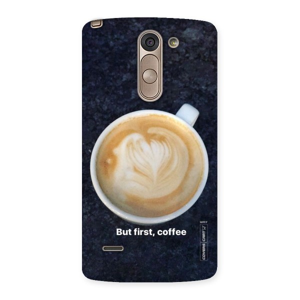 Cappuccino Coffee Back Case for LG G3 Stylus