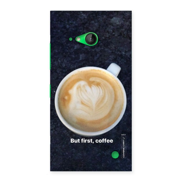 Cappuccino Coffee Back Case for Lumia 730