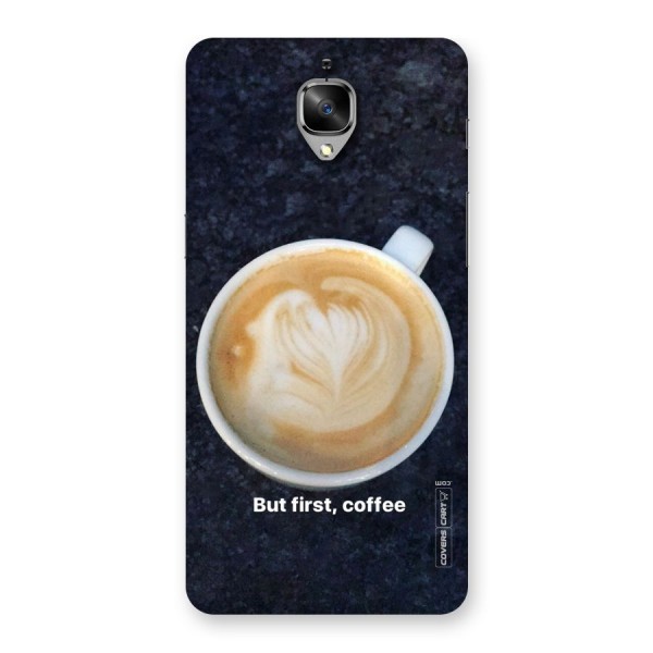 Cappuccino Coffee Back Case for OnePlus 3