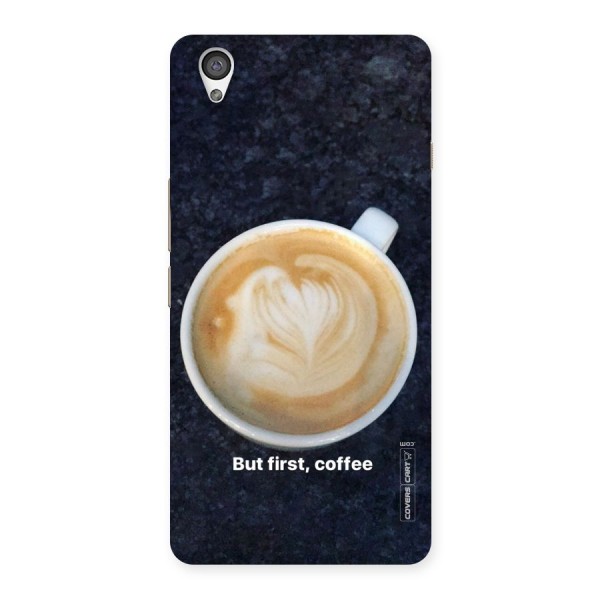 Cappuccino Coffee Back Case for OnePlus X