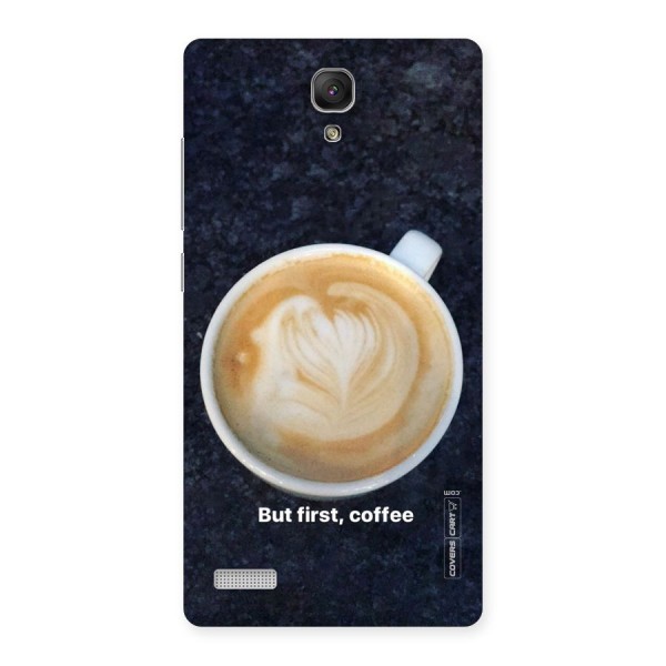 Cappuccino Coffee Back Case for Redmi Note Prime