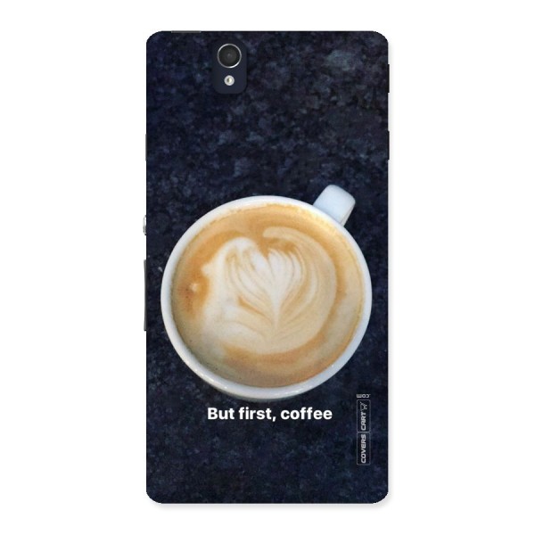 Cappuccino Coffee Back Case for Sony Xperia Z