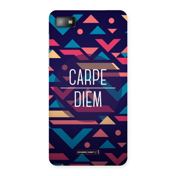 Carpe Diem Back Case for Blackberry Z10