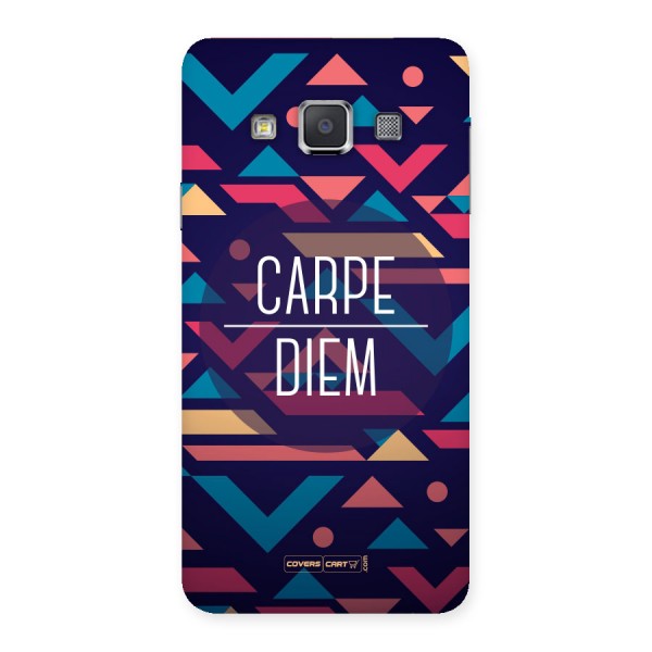 Carpe Diem Back Case for Galaxy A3