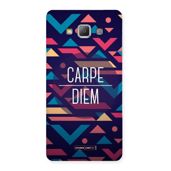 Carpe Diem Back Case for Galaxy A7