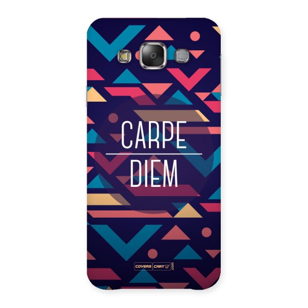 Carpe Diem Back Case for Galaxy E7