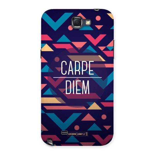 Carpe Diem Back Case for Galaxy Note 2