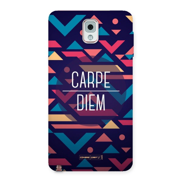Carpe Diem Back Case for Galaxy Note 3