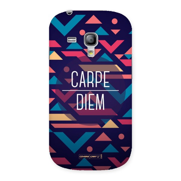 Carpe Diem Back Case for Galaxy S3 Mini