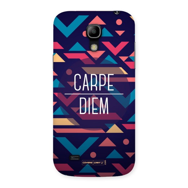 Carpe Diem Back Case for Galaxy S4 Mini