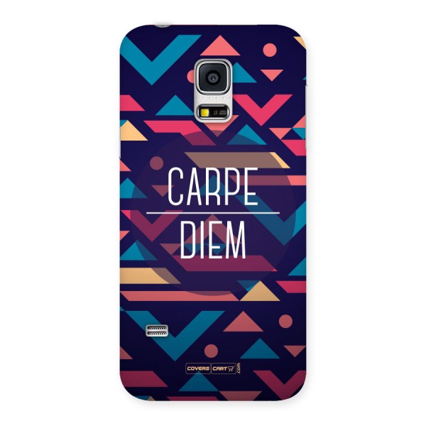 Carpe Diem Back Case for Galaxy S5 Mini