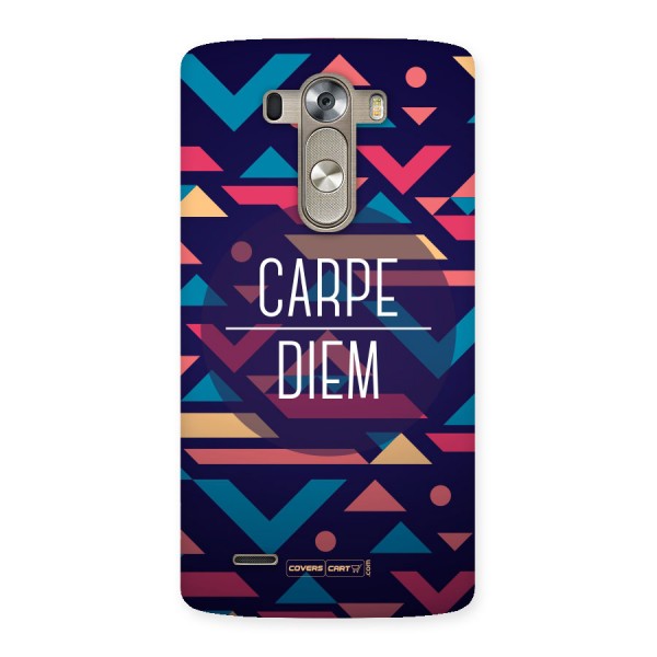 Carpe Diem Back Case for LG G3