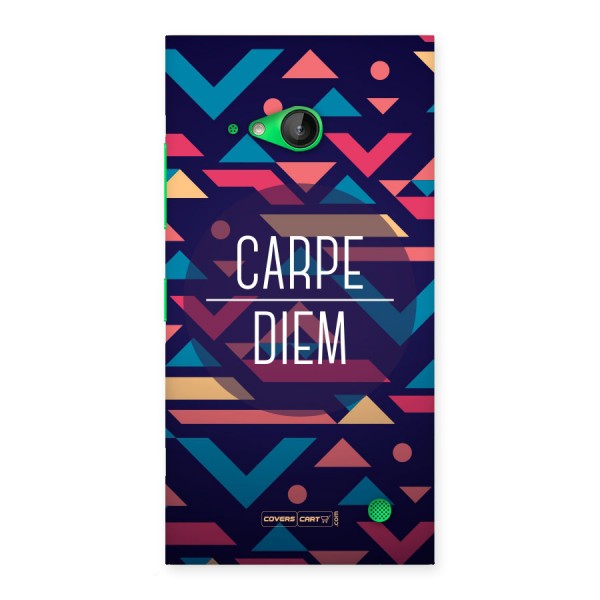 Carpe Diem Back Case for Lumia 730