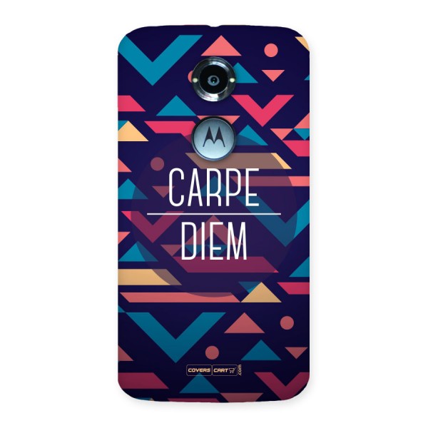 Carpe Diem Back Case for Moto X 2nd Gen