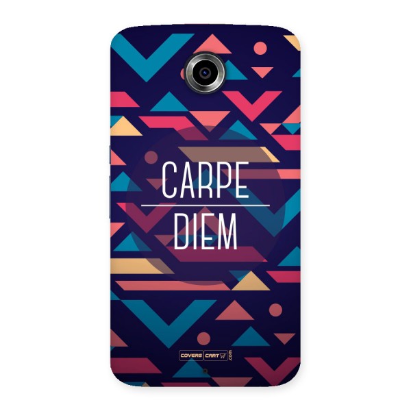 Carpe Diem Back Case for Nexus 6