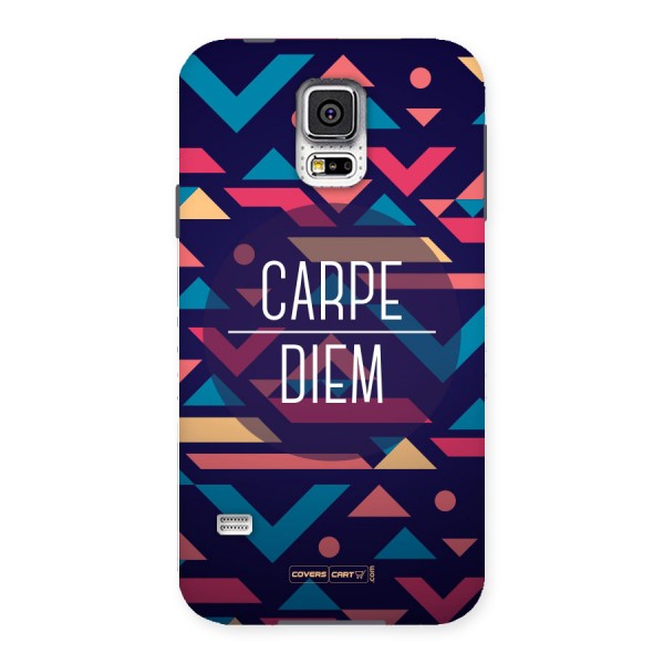 Carpe Diem Back Case for Samsung Galaxy S5