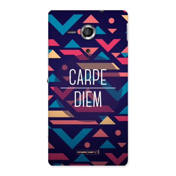 Carpe Diem Back Case for Sony Xperia SP