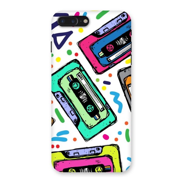 Cassette Pattern Back Case for iPhone 7 Plus