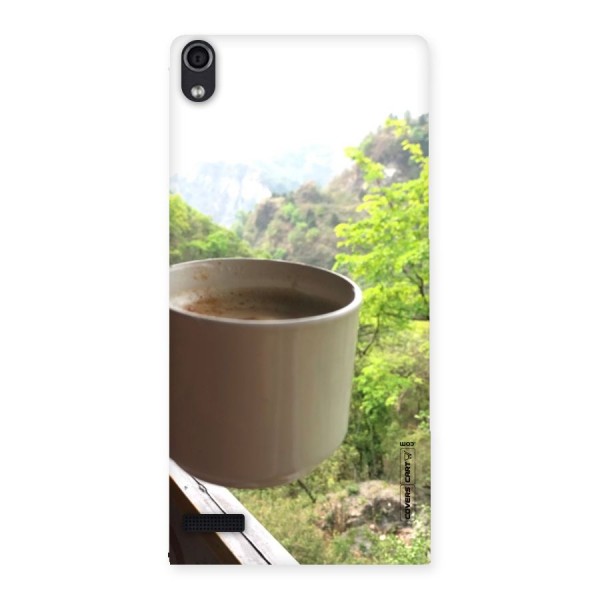 Chai With Mountain View Back Case for Ascend P6