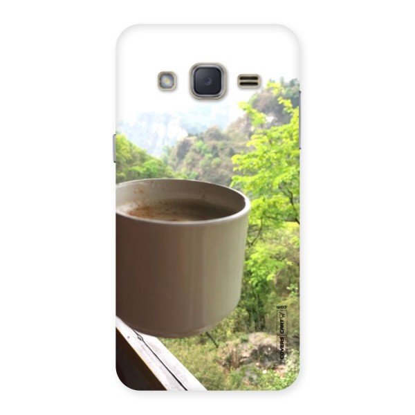 Chai With Mountain View Back Case for Galaxy J2