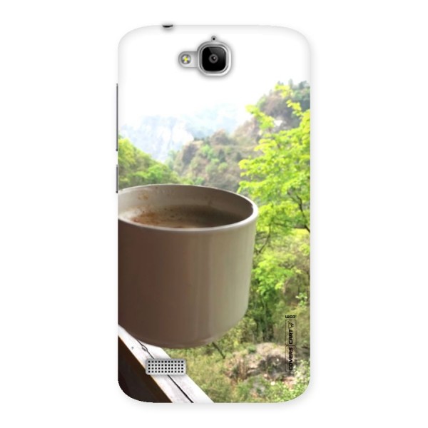 Chai With Mountain View Back Case for Honor Holly