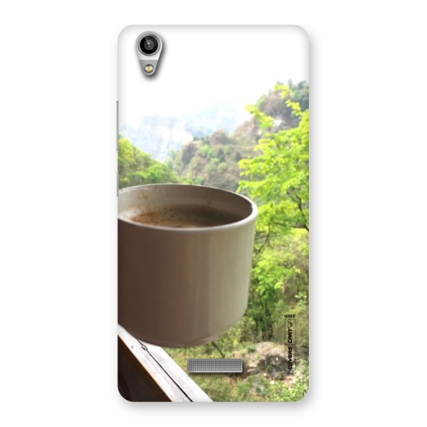 Chai With Mountain View Back Case for Lava-Pixel-V1