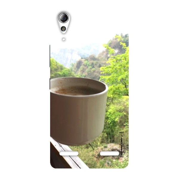 Chai With Mountain View Back Case for Lenovo A6000