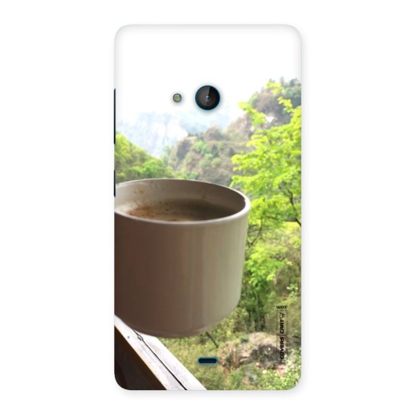 Chai With Mountain View Back Case for Lumia 540