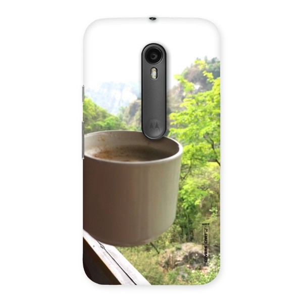Chai With Mountain View Back Case for Moto G3