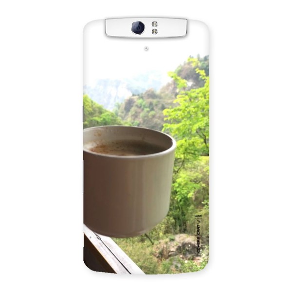 Chai With Mountain View Back Case for Oppo N1