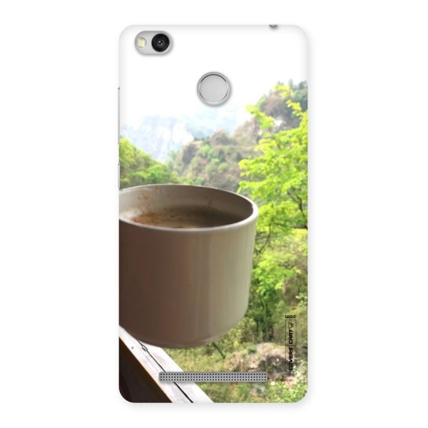 Chai With Mountain View Back Case for Redmi 3S Prime